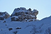 Sulle nevi del RESEGONE ad anello da Fuipiano Valle Imagna il 13 novembre 2019 - FOTOGALLERY